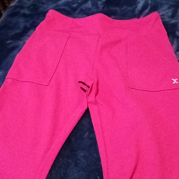 Xersion Bright Pink Kids Leggings - Picture 3 of 7